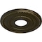 Ekena Millwork Valeriano Ceiling Medallion (Fits Canopies up to 6 1/4"), 12 1/8"OD x 3 5/8"ID x 3/4"P, Green Gold CM12VAGGS - alternate 2